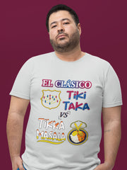 El Classico-Tiki Taka vs Tikka Masala  T-Shirt