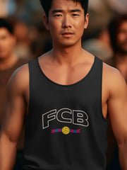 FCB Barca ball   Unisex Tank