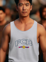 FCB Barca ball Unisex Tank